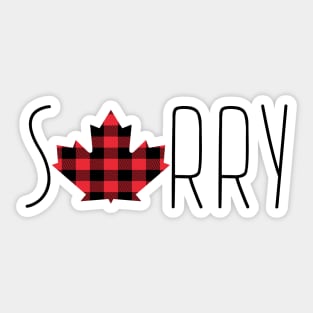 Sorry Sticker